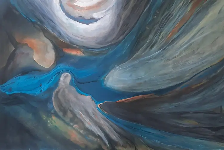 Intuïtief schilderen Slow living animals Audrey Lauwers het onderbewuste